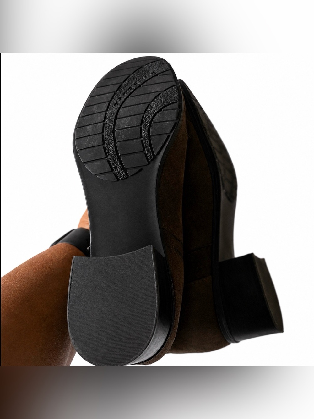 Bandolino Clovis Lace Up Booties Gray Size 6.5M NWOT - Picture 5 of 8